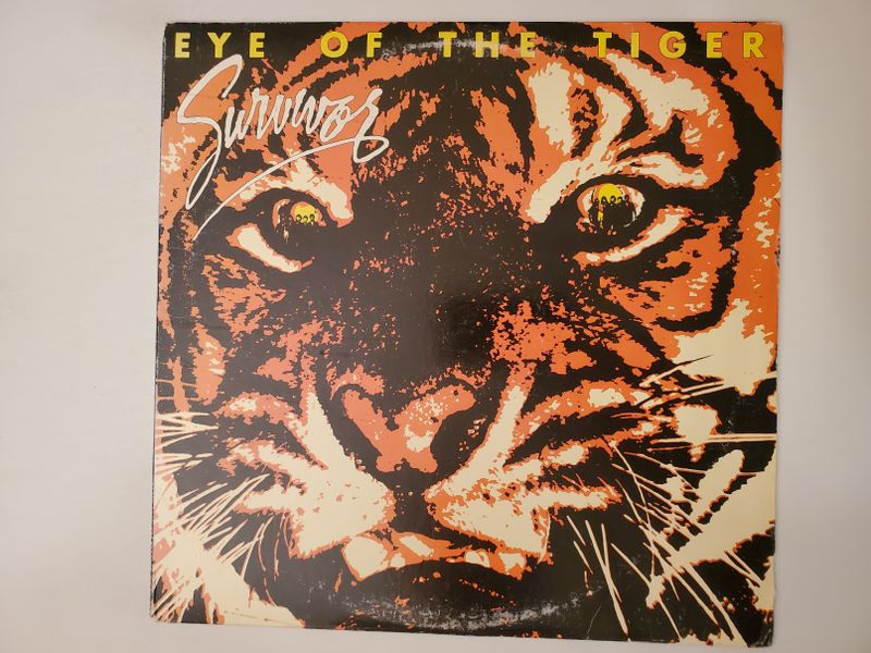 Survivor Eye of the Tiger vinyl record